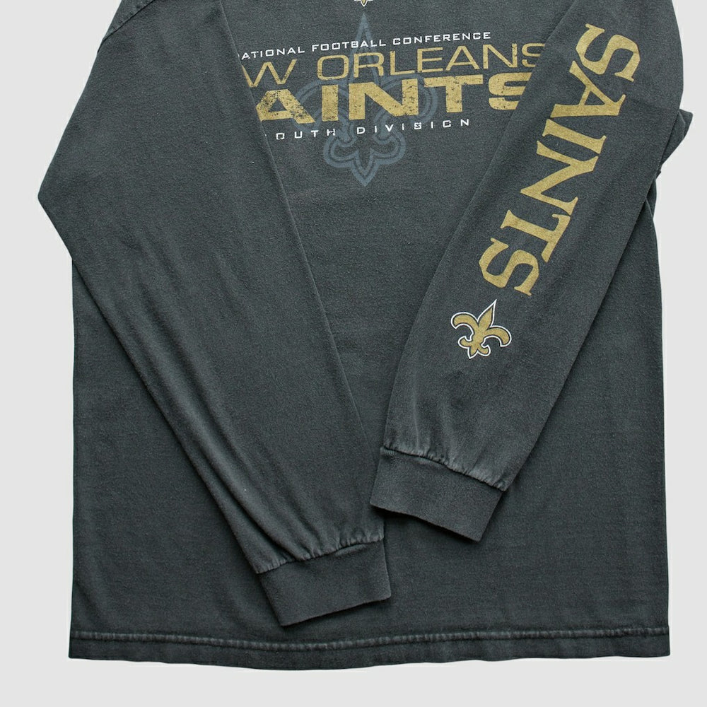 New Orleans Saints NFL 2000s T-Shirt - Black Vintage - Fanatics