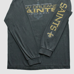 New Orleans Saints NFL 2000s T-Shirt - Black Vintage - Fanatics