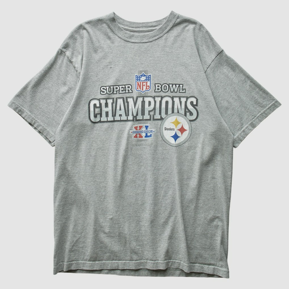Pittsburgh Steelers 2005 T-Shirt - Gray Vintage - Fanatics