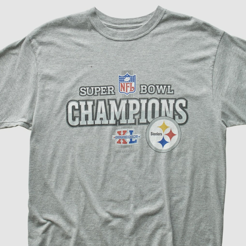 Pittsburgh Steelers 2005 T-Shirt - Gray Vintage - Fanatics