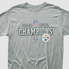 Pittsburgh Steelers 2005 T-Shirt - Gray Vintage - Fanatics