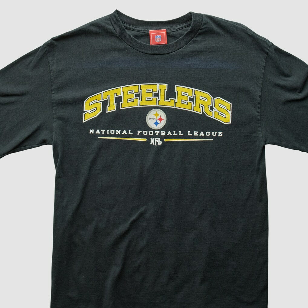 Pittsburgh Steelers NFL 2000s T-Shirt - Black Vintage - Fanatics