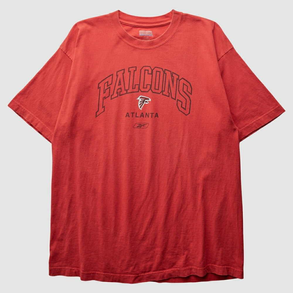 Atlanta Falcons Reebok 2000s T-Shirt - Red Vintage - Fanatics