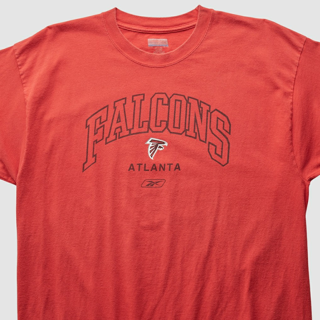 Atlanta Falcons Reebok 2000s T-Shirt - Red Vintage - Fanatics