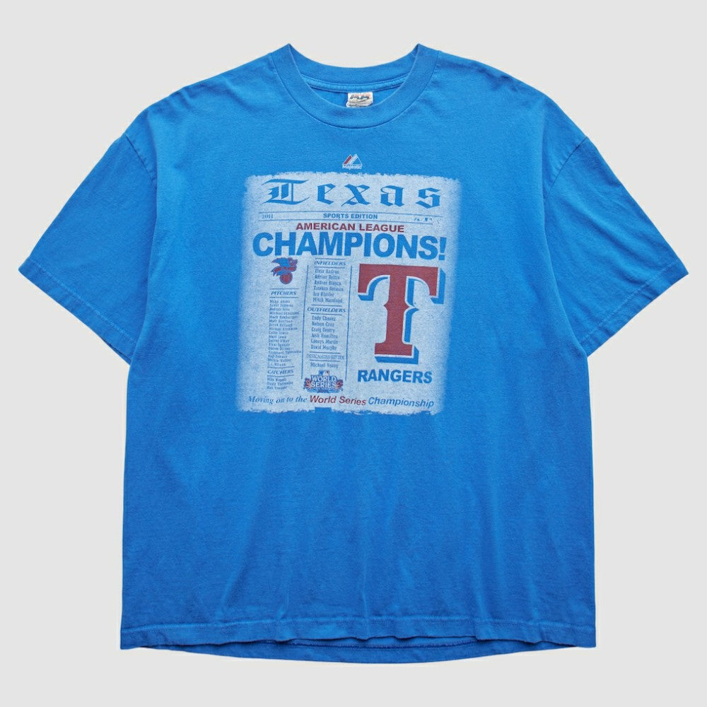 Texas Rangers Majestic 2011 T-Shirt Near Me