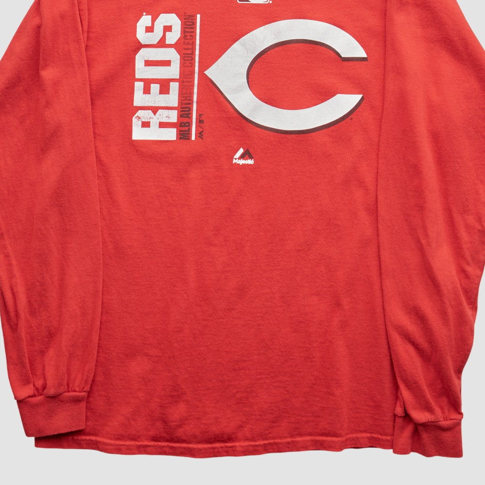 Cincinnati Reds Majestic 2000s T-Shirt Discount
