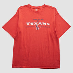 Houston Texans NFL 2000s T-Shirt - Red Vintage - Fanatics