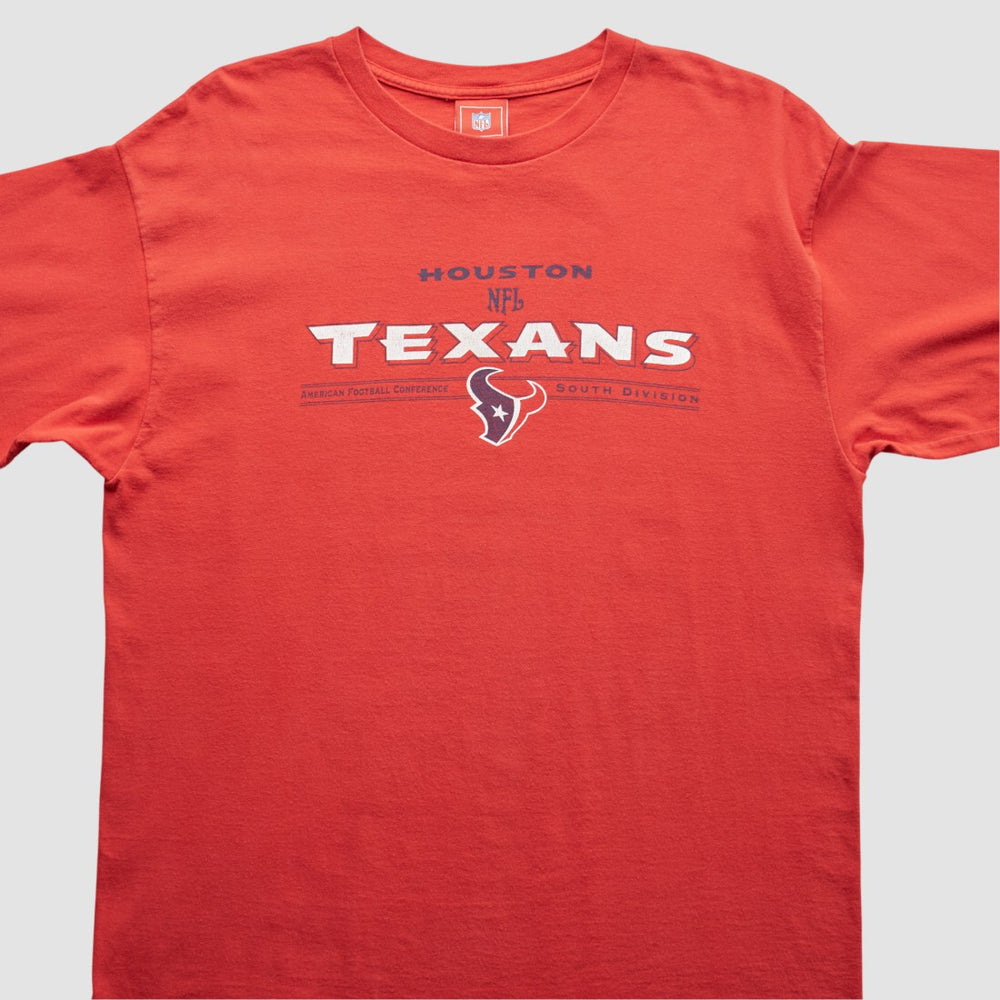 Houston Texans NFL 2000s T-Shirt - Red Vintage - Fanatics