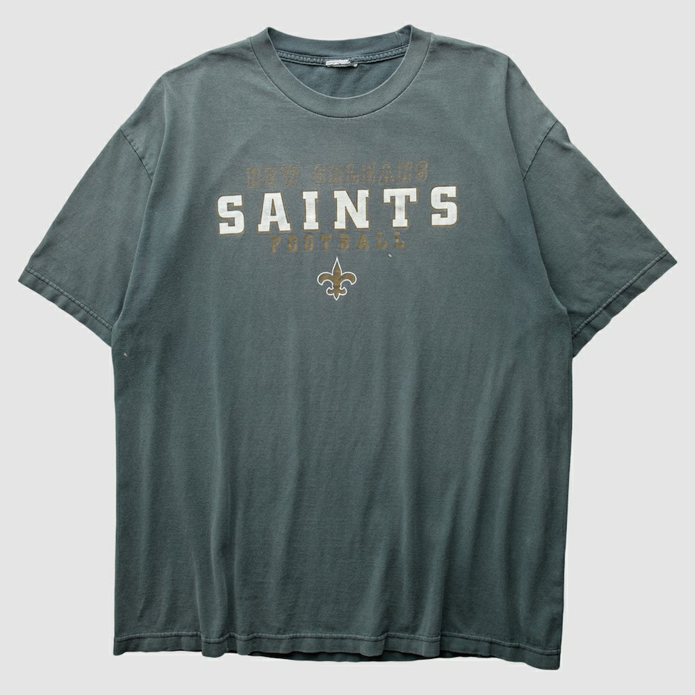 New Orleans Saints 2000s T-Shirt - Gray Vintage - Fanatics