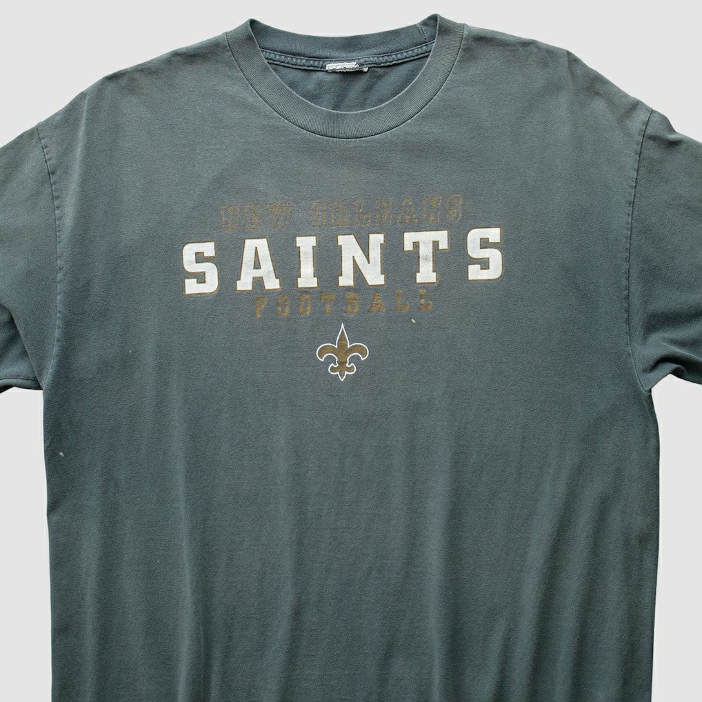 New Orleans Saints 2000s T-Shirt - Gray Vintage - Fanatics