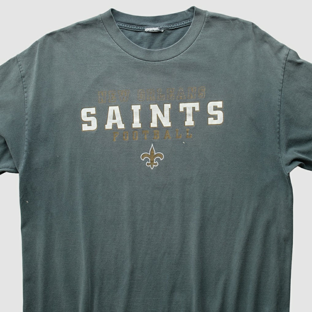 New Orleans Saints 2000s T-Shirt - Gray Vintage - Fanatics