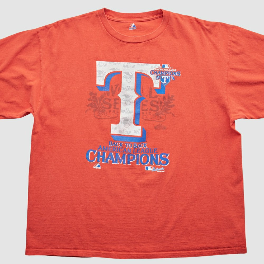 Texas Rangers Majestic 2011 T-Shirt Discount