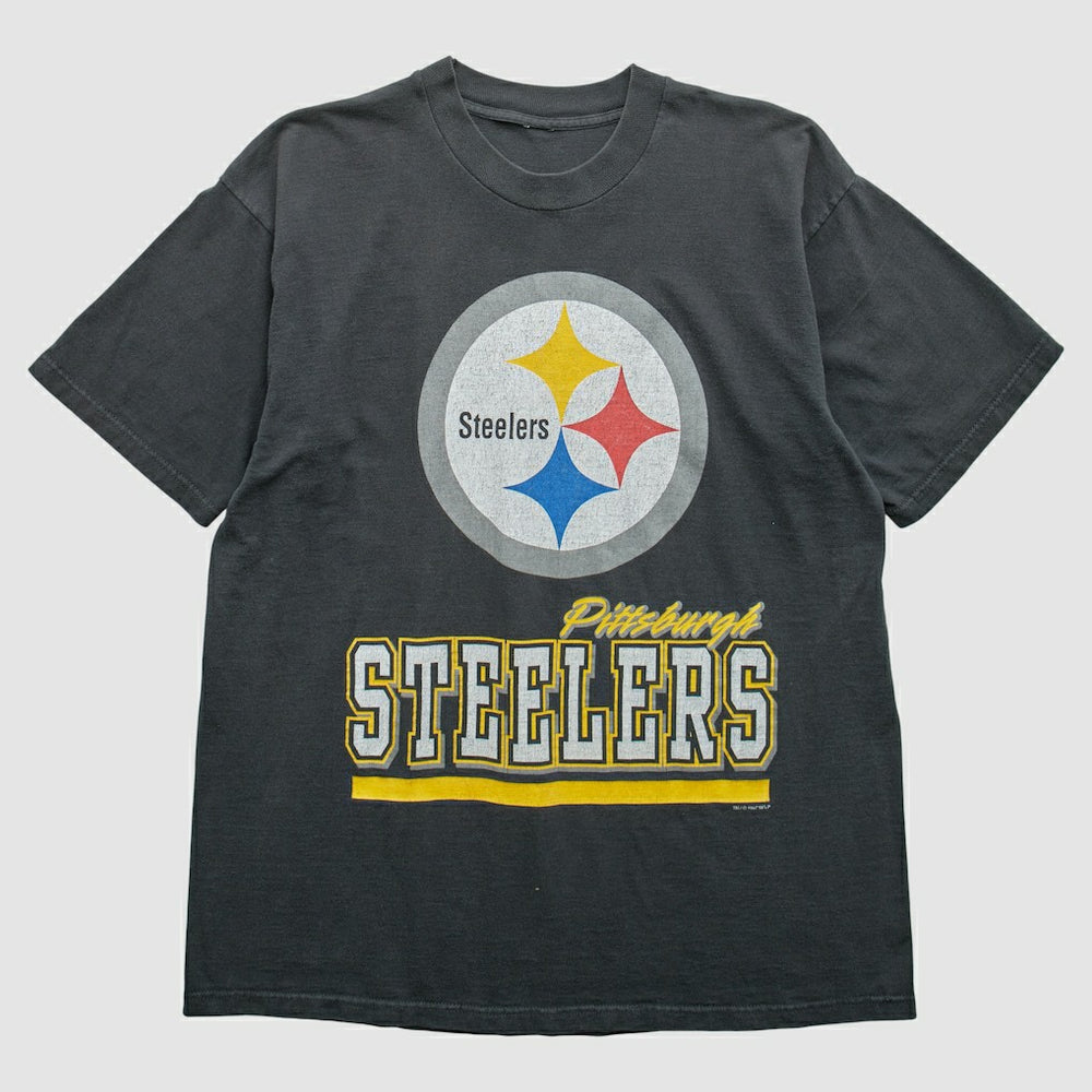 Pittsburgh Steelers 1997 T-Shirt - Black Vintage - Fanatics
