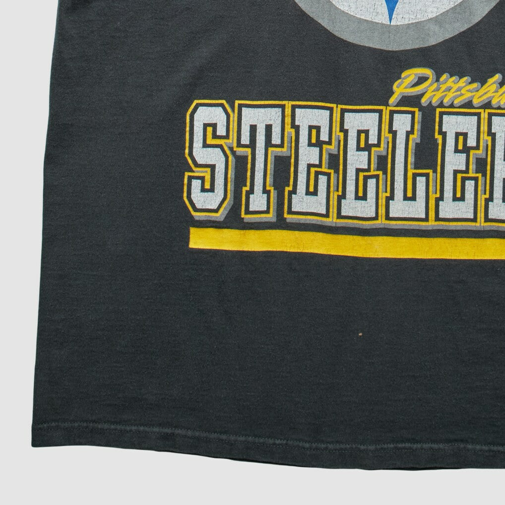 Pittsburgh Steelers 1997 T-Shirt - Black Vintage - Fanatics