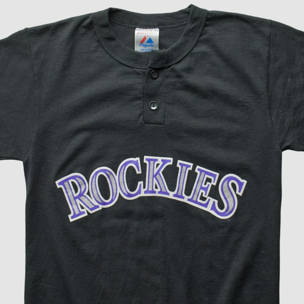 Colorado Rockies Majestic 2000s T-Shirt Discount