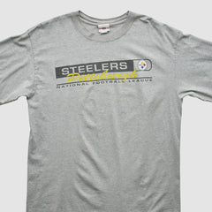 Pittsburgh Steelers 2000s T-Shirt - Gray Vintage - Fanatics