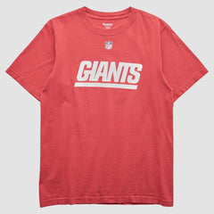 New York Giants Reebok 2000s T-Shirt - Red Vintage - Fanatics