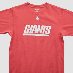New York Giants Reebok 2000s T-Shirt - Red Vintage - Fanatics