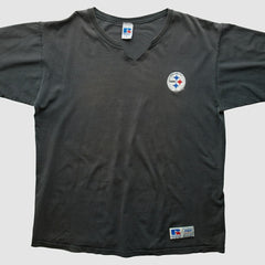 Pittsburgh Steelers Russell 90s T-Shirt - Black Vintage - Fanatics