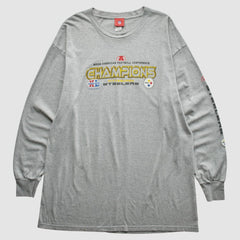 Pittsburgh Steelers NFL 2005 T-Shirt - Gray Vintage - Fanatics