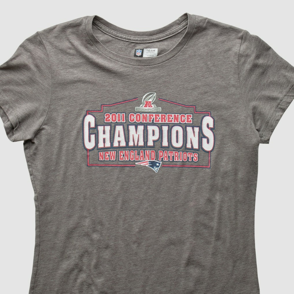 New England Patriots 2011 T-Shirt - Gray Vintage - Fanatics