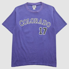 Colorado Rockies Lee Apparel 2002 T-Shirt Discount