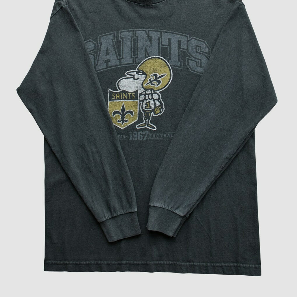 New Orleans Saints NFL 2010s T-Shirt - Black Vintage - Fanatics