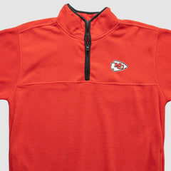 Kansas City Chiefs NFL 2000s 1/4 Zip Sweatshirt - Red Vintage - Fanatics