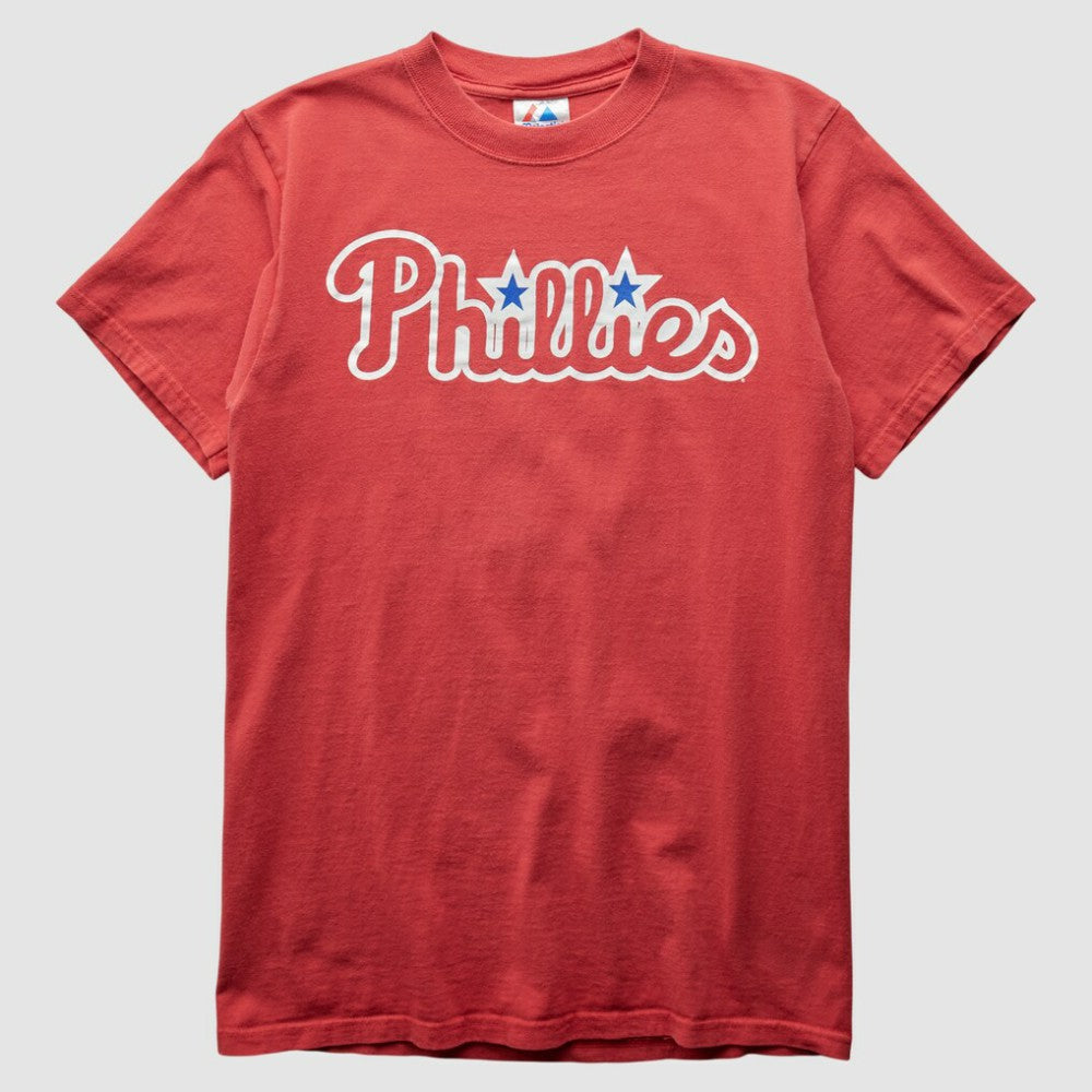 Philadelphia Phillies Majestic 2000s T-Shirt Near Me