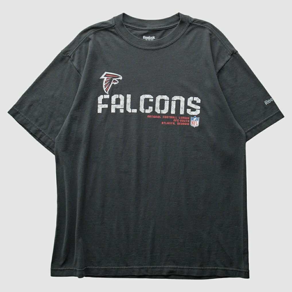 Atlanta Falcons Reebok 2000s T-Shirt - Black Vintage - Fanatics