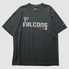 Atlanta Falcons Reebok 2000s T-Shirt - Black Vintage - Fanatics