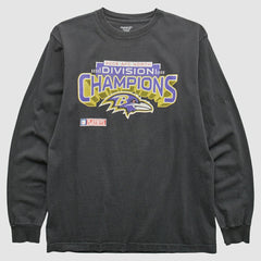 Baltimore Ravens Reebok 2006 T-Shirt - Black Vintage - Fanatics