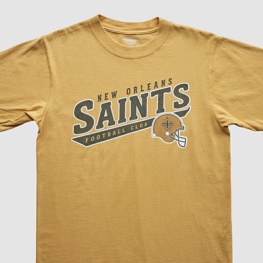 New Orleans Saints Reebok 2000s T-Shirt - Tan Vintage - Fanatics
