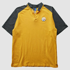 Pittsburgh Steelers Reebok 2000s T-Shirt - Yellow Vintage - Fanatics