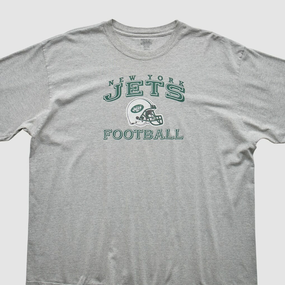 New York Jets Reebok 2000s T-Shirt - Gray Vintage - Fanatics