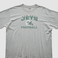 New York Jets Reebok 2000s T-Shirt - Gray Vintage - Fanatics