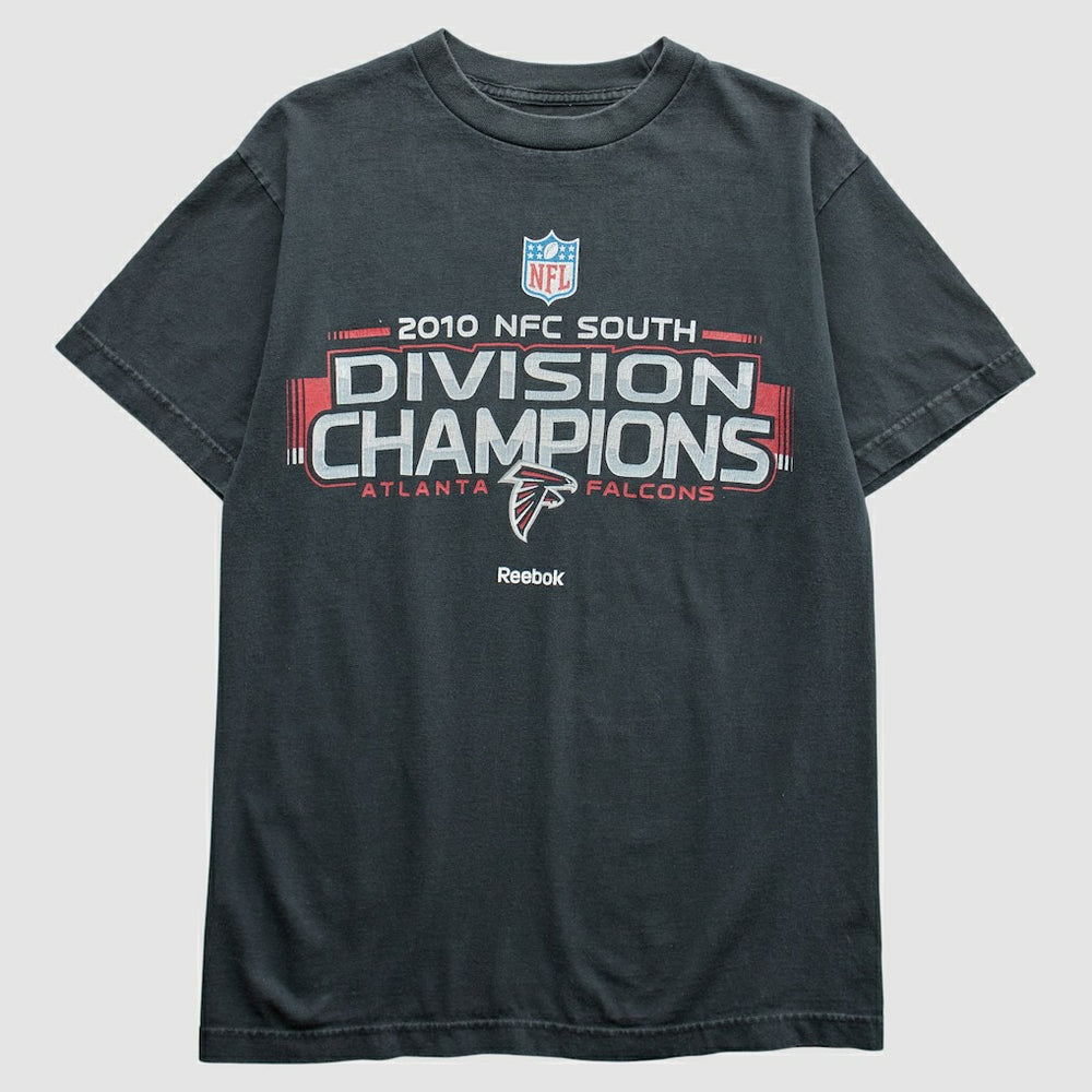 Atlanta Falcons Reebok 2010 T-Shirt - Black Vintage - Fanatics