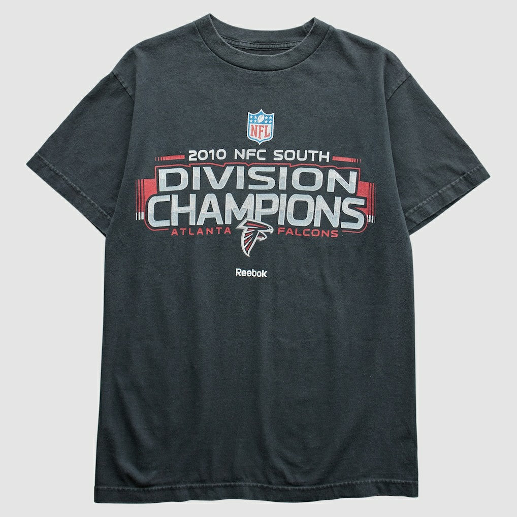 Atlanta Falcons Reebok 2010 T-Shirt - Black Vintage - Fanatics