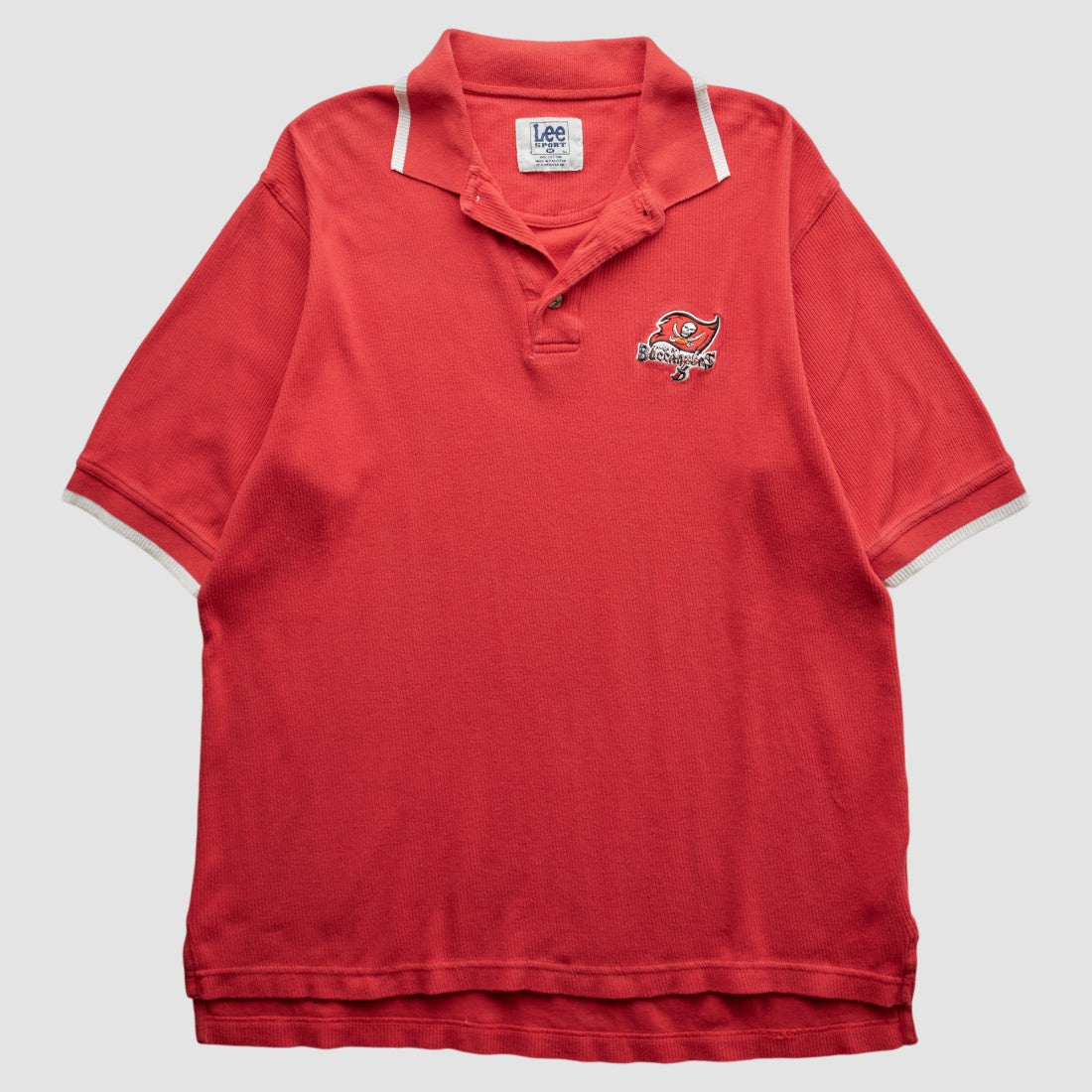Tampa Bay Buccaneers Lee Apparel 90s Polo - Red Vintage - Fanatics
