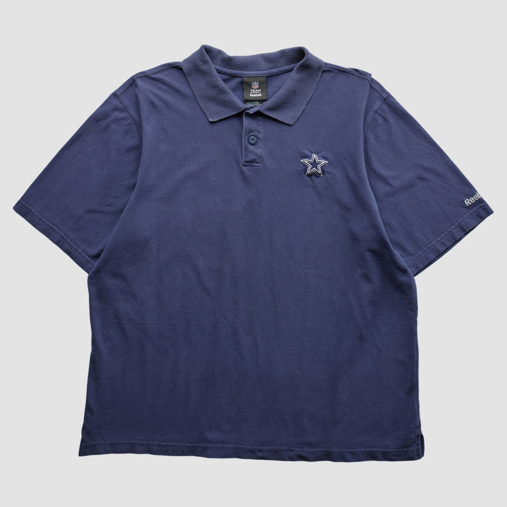 Dallas Cowboys Reebok 2010s Polo - Navy Vintage - Fanatics