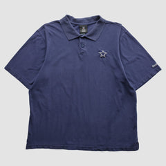 Dallas Cowboys Reebok 2010s Polo - Navy Vintage - Fanatics