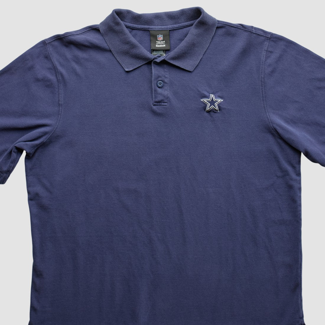 Dallas Cowboys Reebok 2010s Polo - Navy Vintage - Fanatics