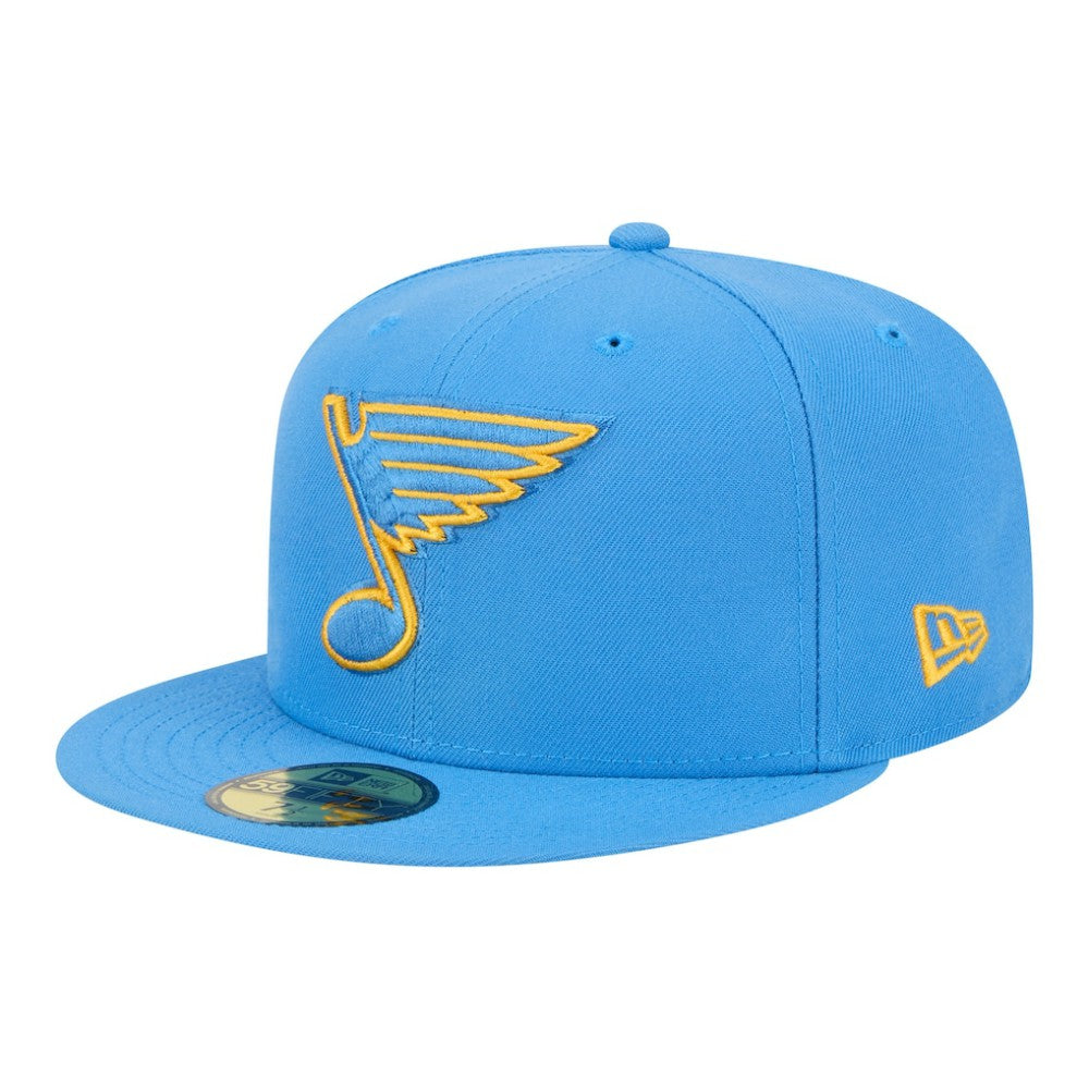 St. Louis Blues New Era Core 59FIFTY Fitted Hat - Light Blue | New Era near me