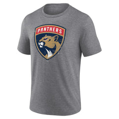 Florida Panthers Heritage Custom Tri-Blend T-Shirt - Gray | NHL near me