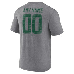 Minnesota Wild Heritage Custom Tri-Blend T-Shirt - Gray | NHL near me