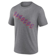 New York Rangers Heritage Custom Tri-Blend T-Shirt - Gray | NHL sale