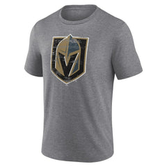 Vegas Golden Knights Heritage Custom Tri-Blend T-Shirt - Gray | NHL sale