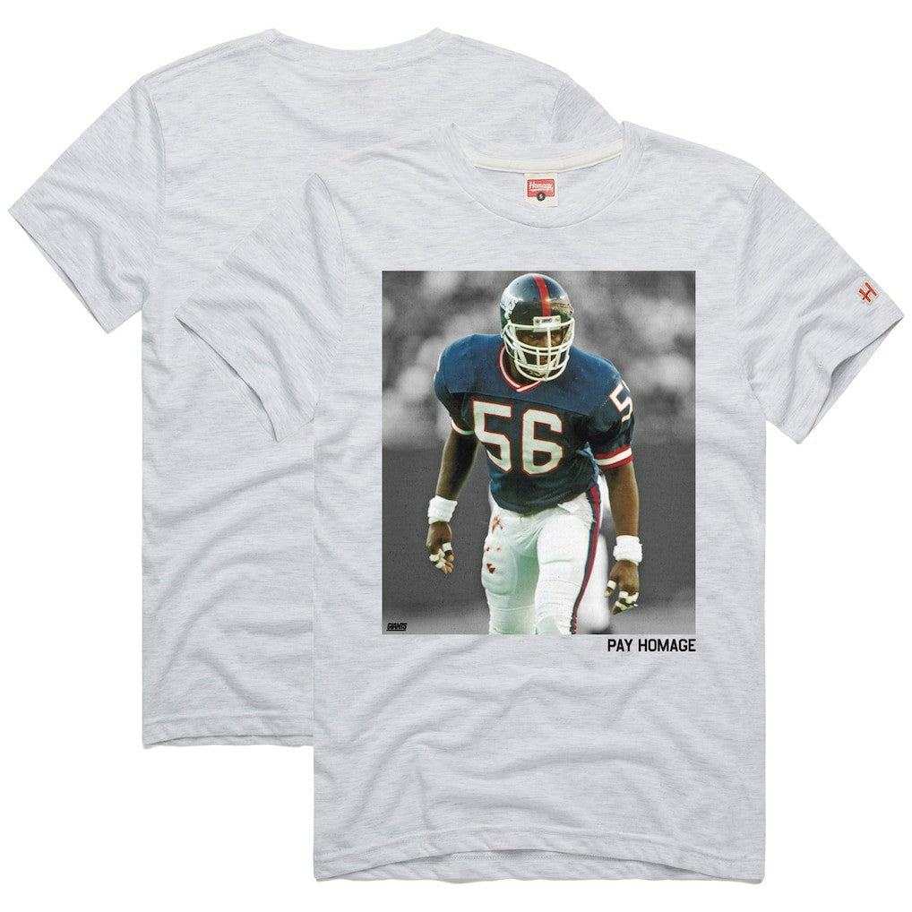 Lawrence Taylor New York Giants Homage Unisex Pay Homage Tri-Blend T-Shirt - Ash - NFL
