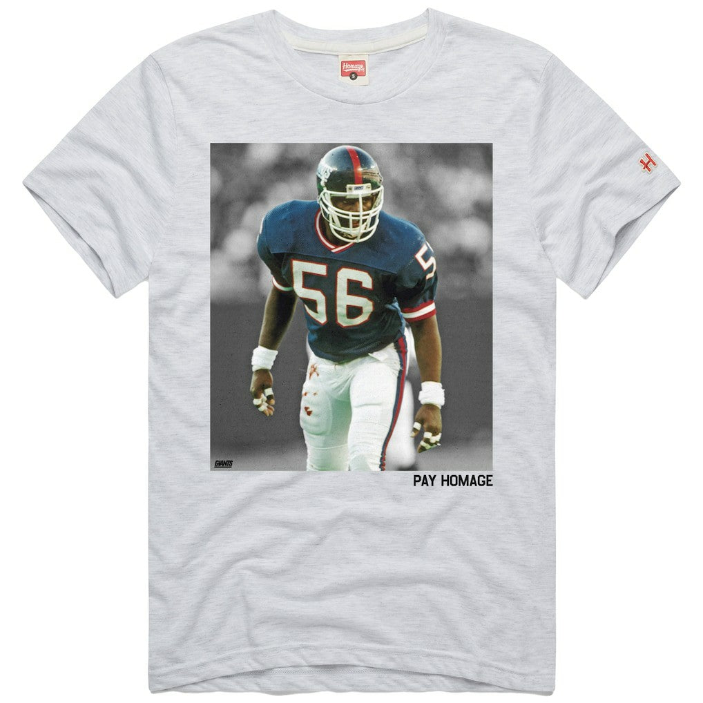 Lawrence Taylor New York Giants Homage Unisex Pay Homage Tri-Blend T-Shirt - Ash - NFL
