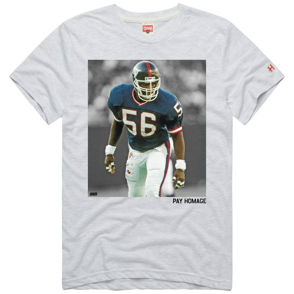 Lawrence Taylor New York Giants Homage Unisex Pay Homage Tri-Blend T-Shirt - Ash - NFL